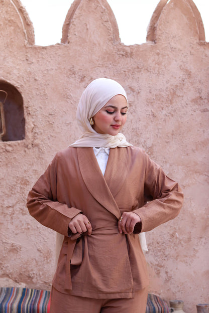Kimono and Trousers Set